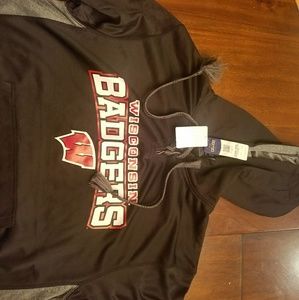 WI Badger hooded sweatshirt